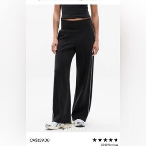 Athleta Venice High Rise Track Stripe High Rise Pant XXS